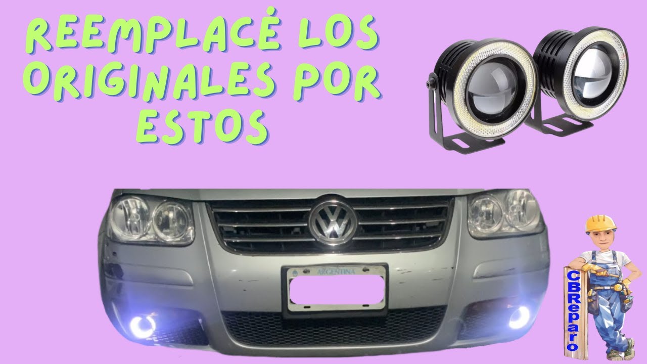 Como colocar y conectar Faros Auxiliares Led para el Bora/Jetta/Golf