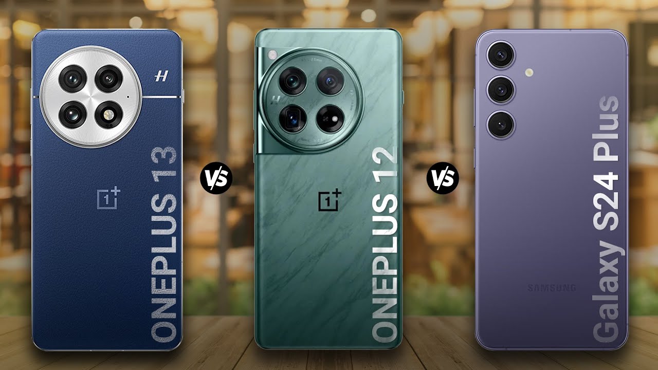 ONEPLUS 13 vs ONEPLUS 12 vs Samsung Galaxy S24 Plus | Snapdragon Elite 8 | Full Comparison