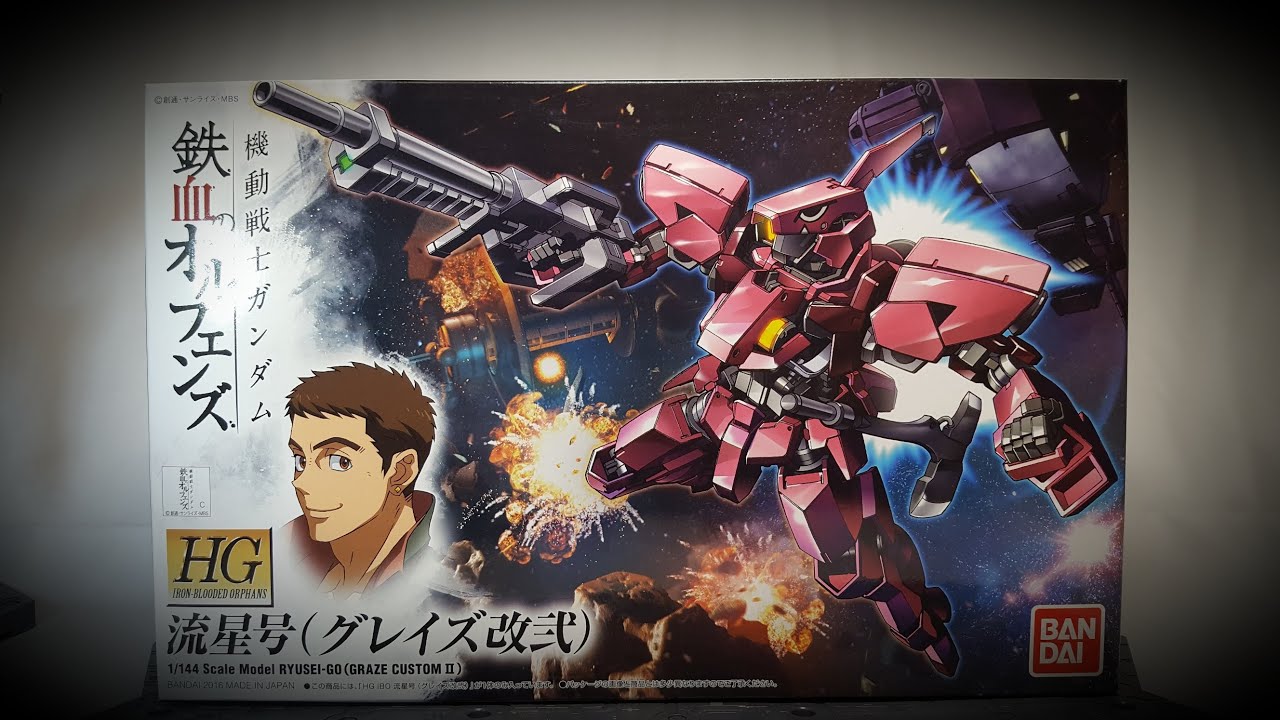 SHOKY REVIEWS: IRON BLOODED ORPHANS GRAZE KAI II (RYUSEI GO!)
