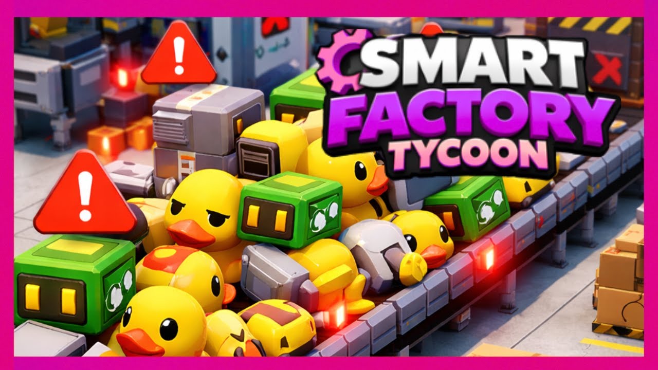 🌈 SMART FACTORY TYCOON 🌈 EP 1 🌈 Building a Factory the Hard Way