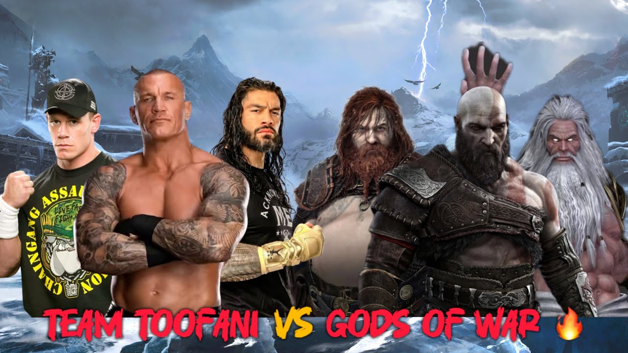 Team Toofani vs Kratos • Zeus • Thor | Gods of War