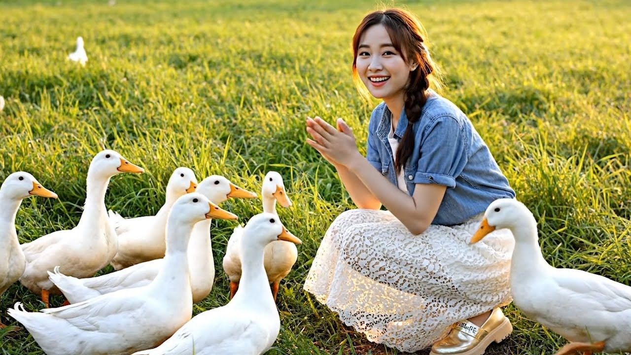 Simple life in the countryside with a duck farm-Nature, Ducks & a Simple Life