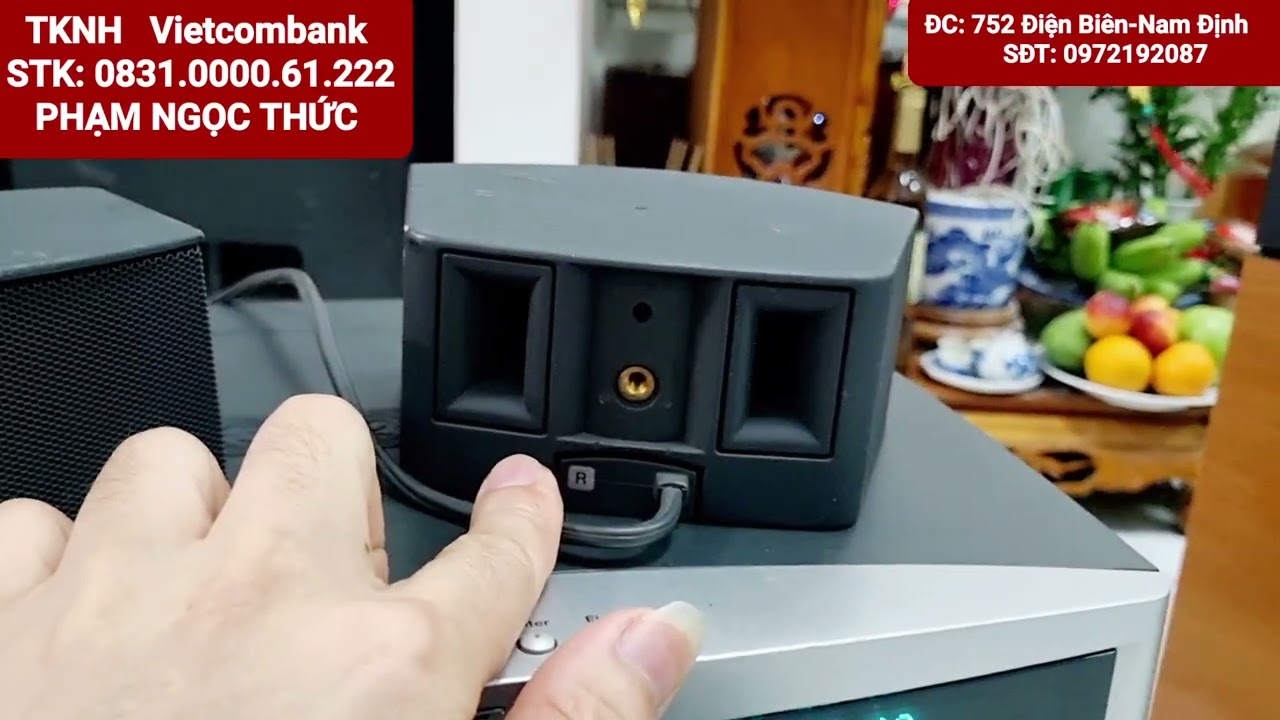 Bose ps 3-2-1  seri 2  như này đủ đẹp chưa ae  0972192087
