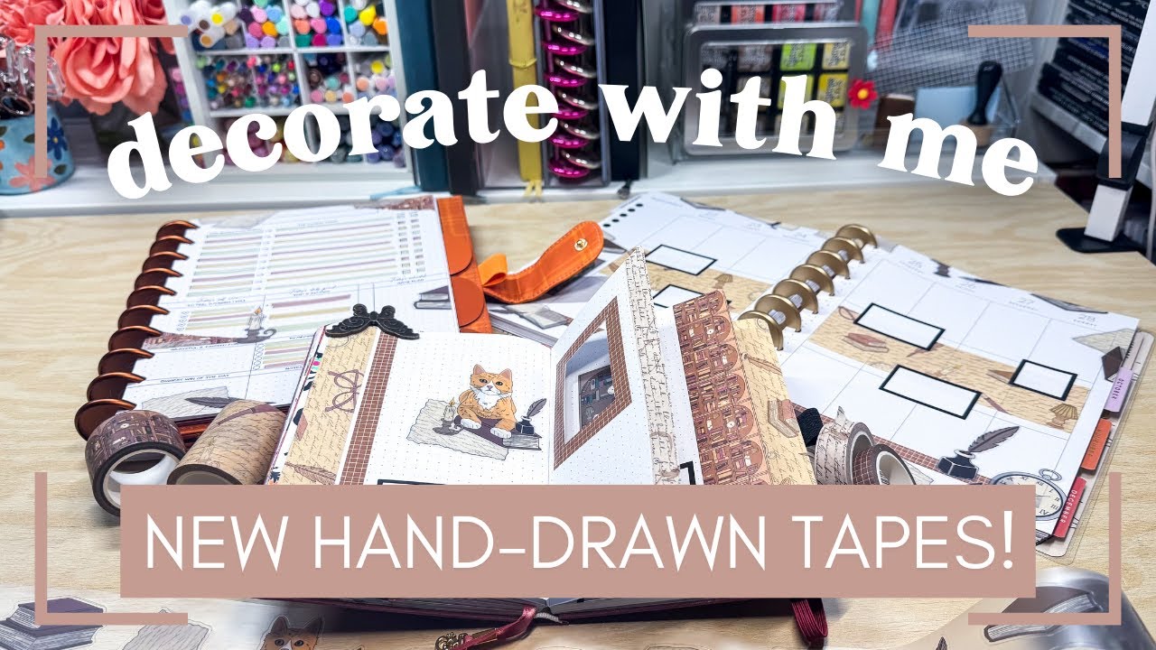 New Washi Tapes! [3 Ways to Use Them in Your Planners & Journals]