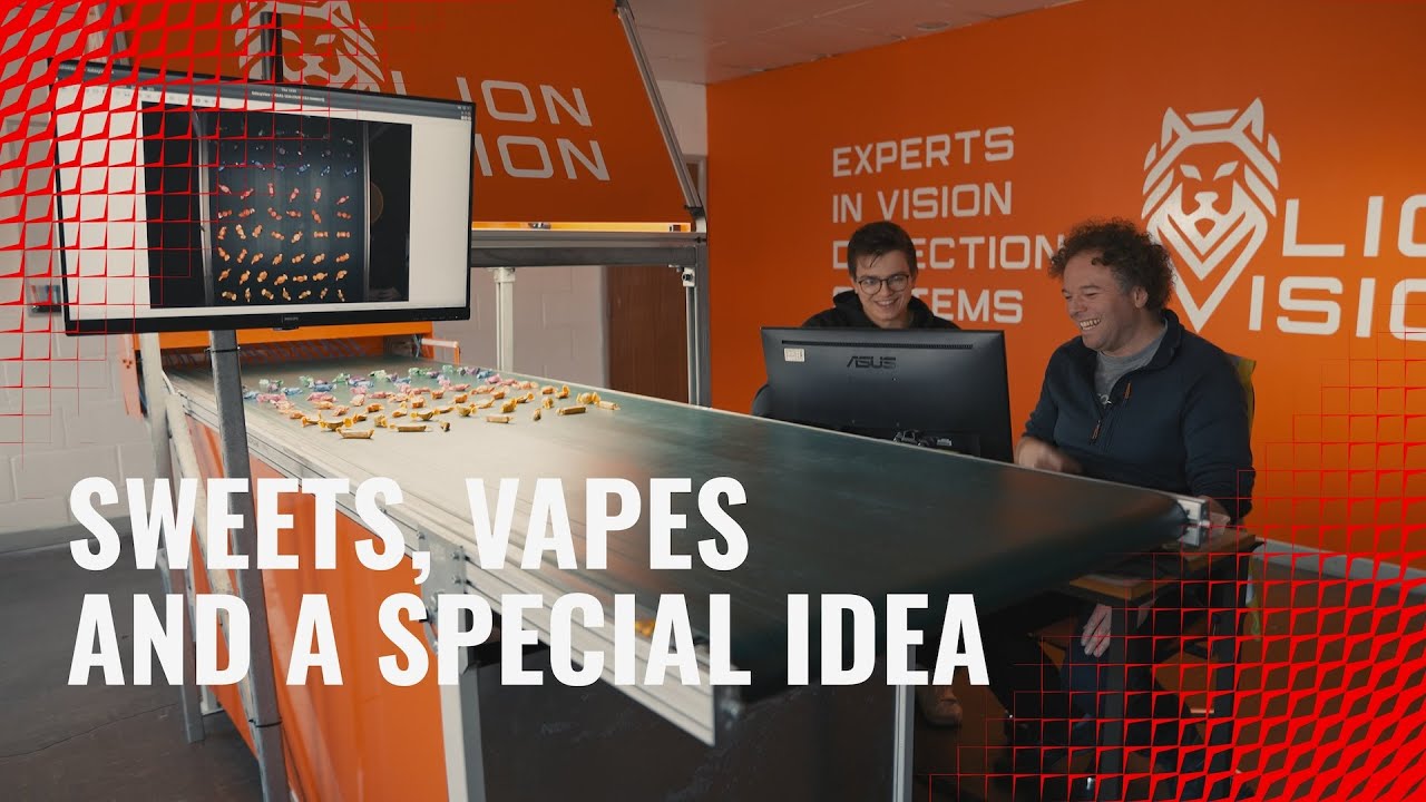 Sweets, Vapes and a Shiny Idea - Machine Learning at Lion Vision, with Jude Pullen & RS DesignSpark.