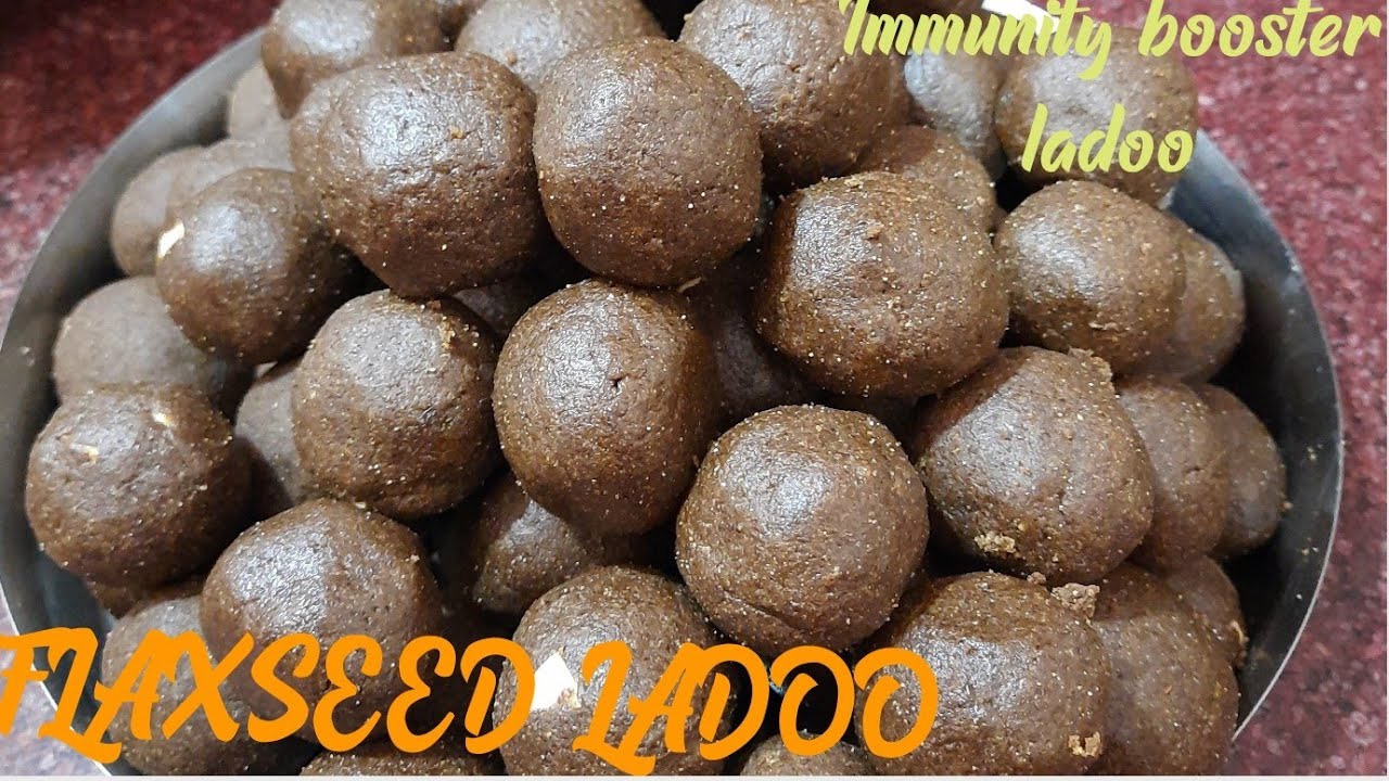 Immunity booster FLAXSEED LADOO recipe / Quick Weight Loss with FLAXSEED LADOO