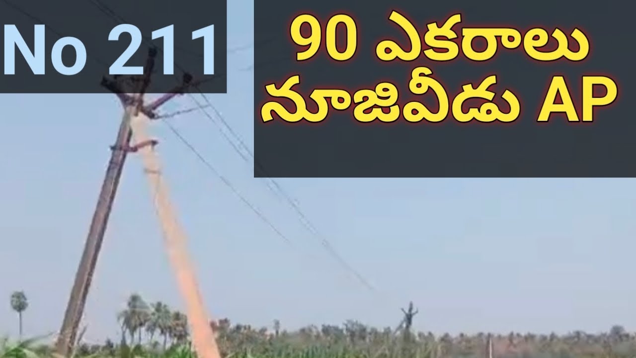 Land for sale ఏలూరు dist. AP 90 ఎకరాలు నూజివీడు Mhr real estate. 9553355145