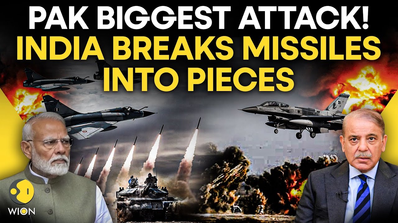India-Pakistan War LIVE: Pakistan's Biggest Attack! India Breaks Missiles Into Pieces | WION