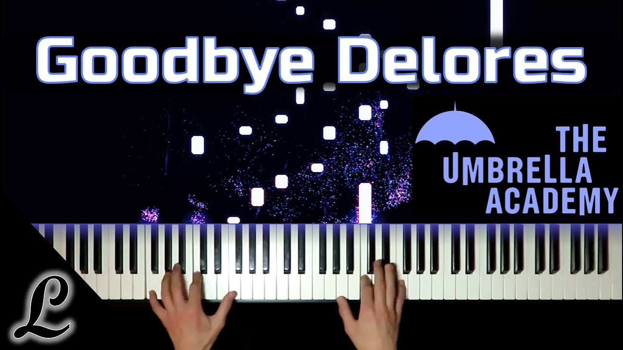 The Umbrella Academy; Goodbye Delores - Jeff Russo (Piano cover / Tutorial)