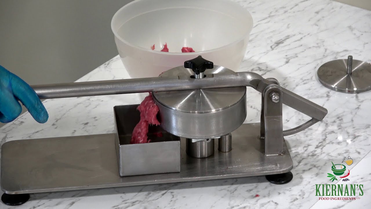 Hand Burger Press I Kiernans Food Ingredients