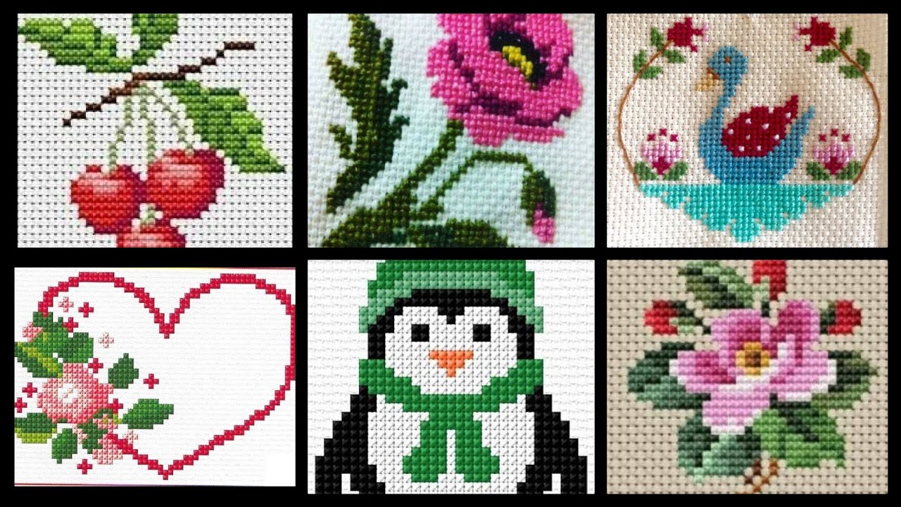 20 + amazing cross stitch embroidery design for beginners