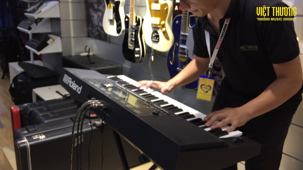 Keyboard Roland E-X20: Khúc Feeling ngẫu hứng