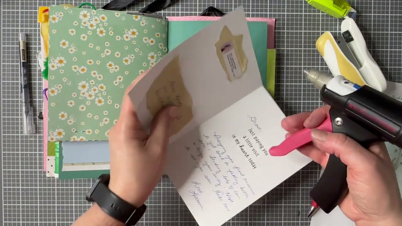 Junky Junk Journal Part FIFTEEN Adding handwritten goodies....