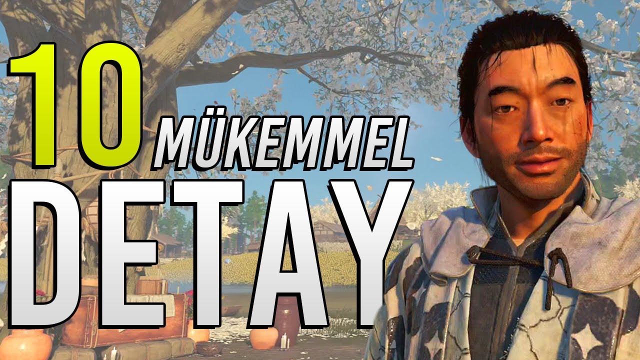 10 MÜKEMMEL DETAY // GHOST OF TSUSHIMA TÜRKÇE