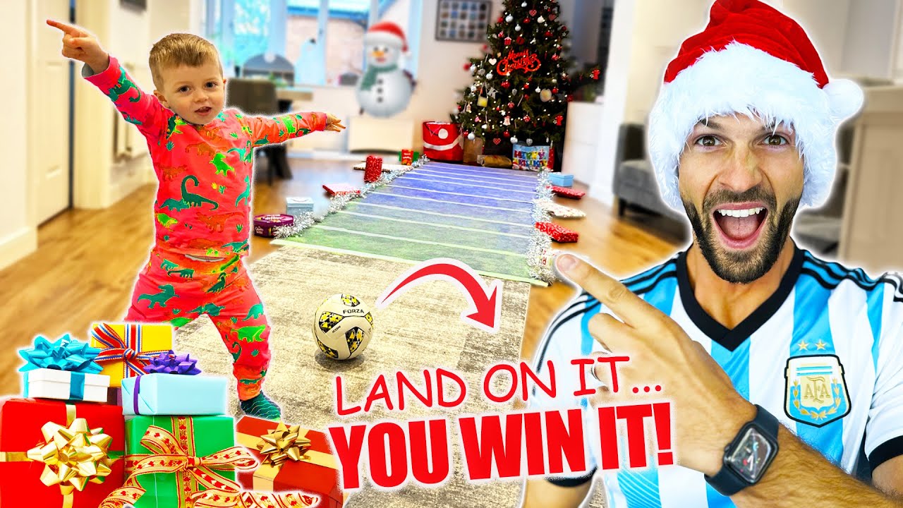 WHATEVER THE FOOTBALL LANDS ON...YOU WIN!!