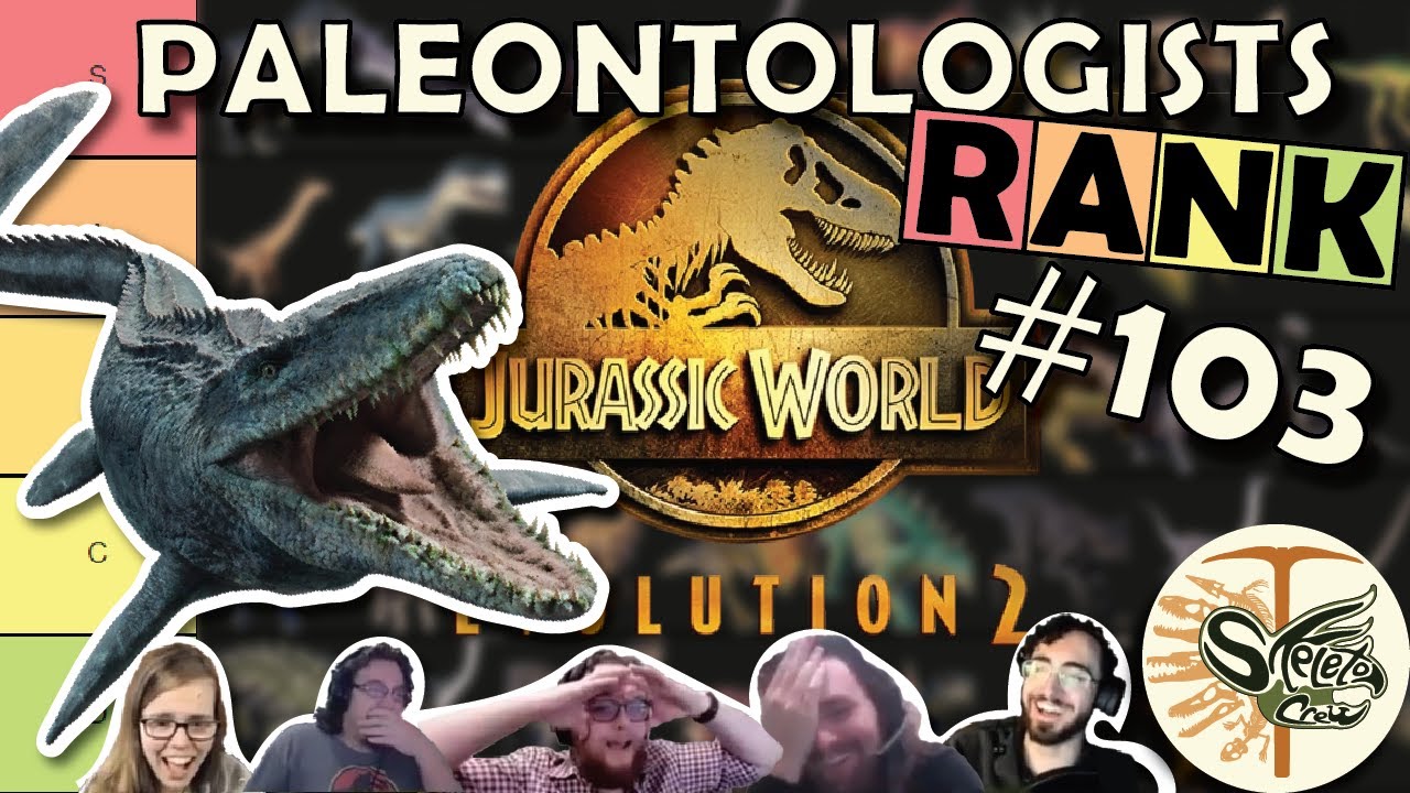 THE BIGGEST, WETTEST LIZARD | Paleontologists rank MOSASAURUS in JW: Evolution 2!