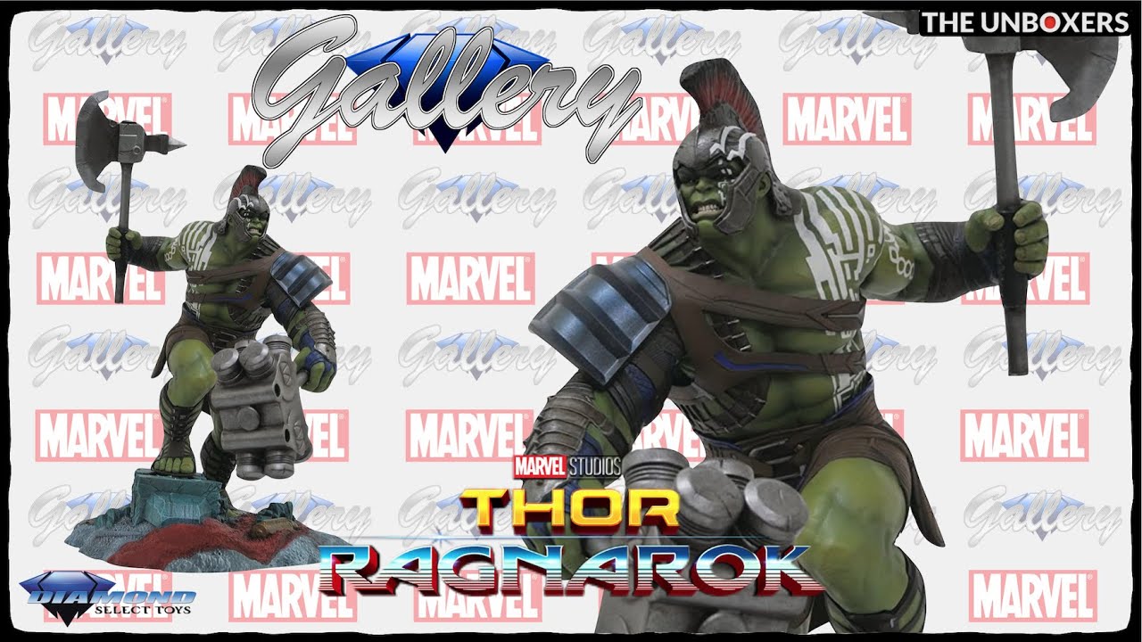 Gladiator Hulk Thor Ragnarok Marvel Gallery PVC Vinyl Figure by Diamond Select Toys