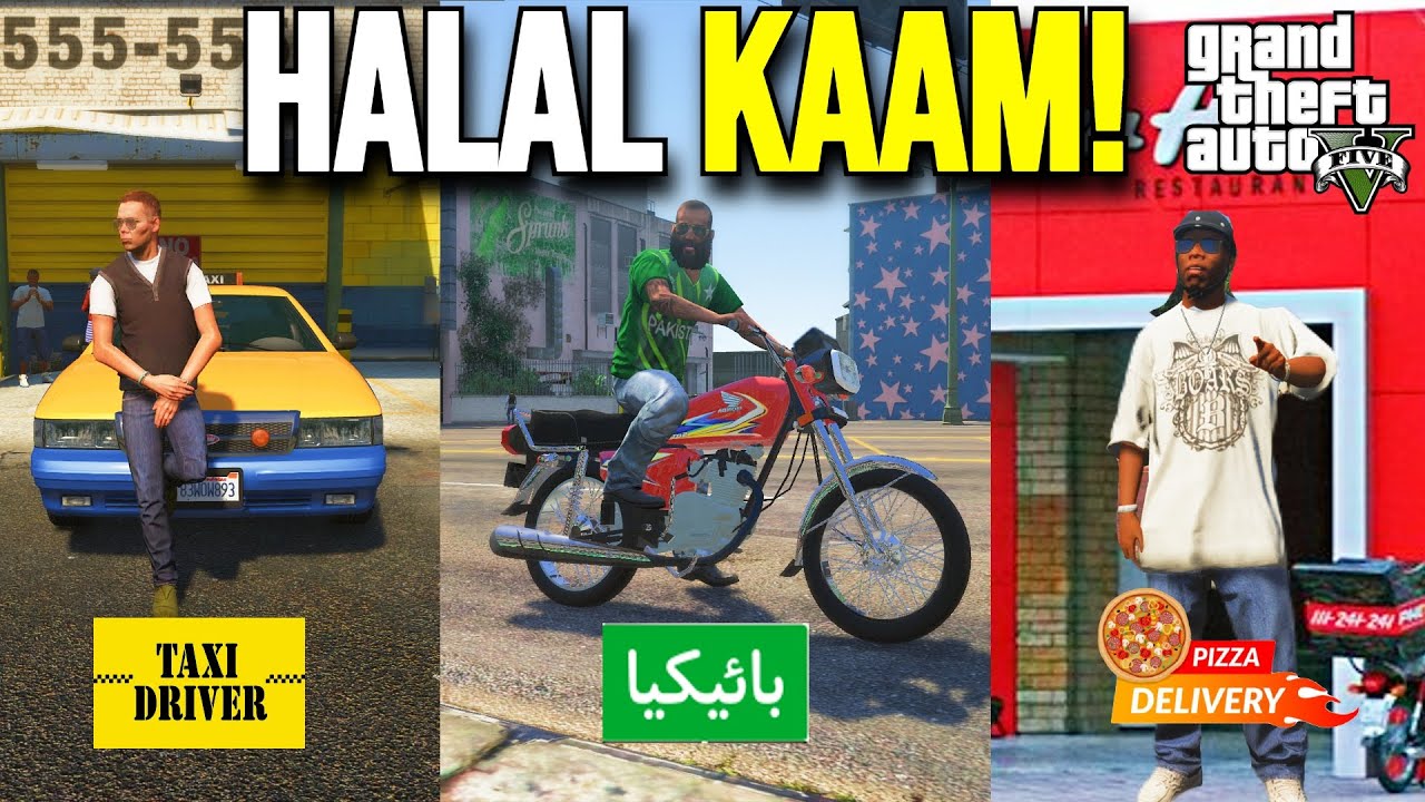 BOYS WORKING HARD IN RAMZAN | GTA 5 STORIES