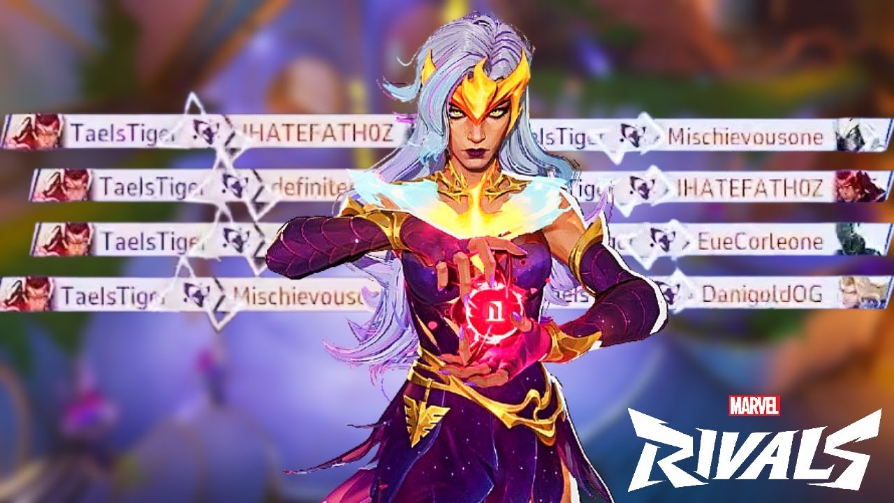 Ванда Максимофф на вершине — Marvel Rivals