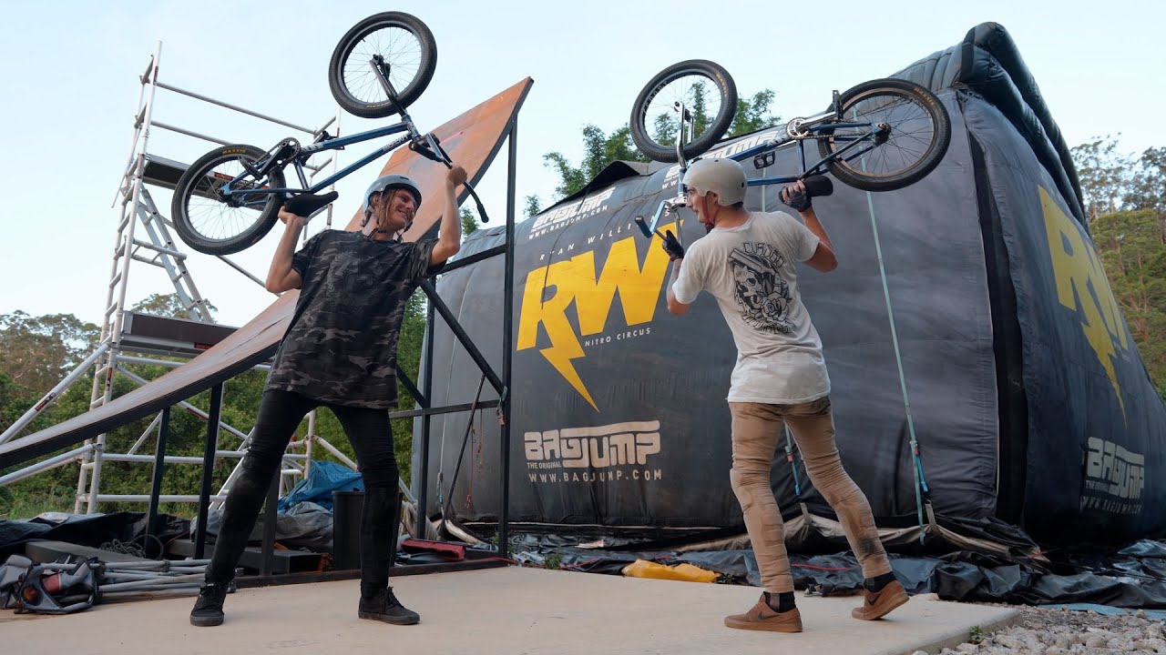 Harley Allen VS Andrew Hutchinson | GAME OF BIKE!