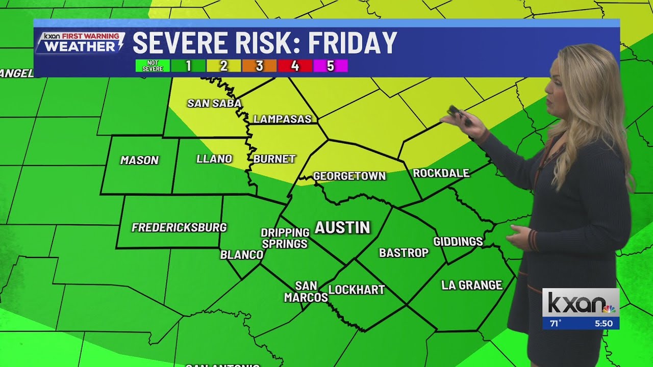 Spotty morning rain today, rounds of storms this weekend | Mar 5 forecast