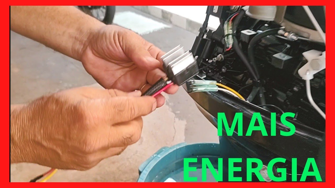 COMO INSTALAR RETIFICADOR NO MERCURY 15 HP
