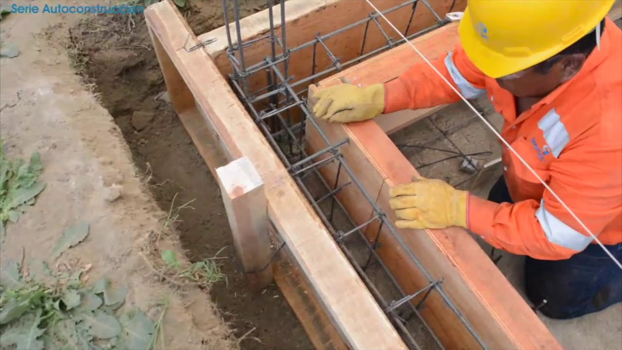 2.1.4 Cimentación de concreto - armado de cimbra