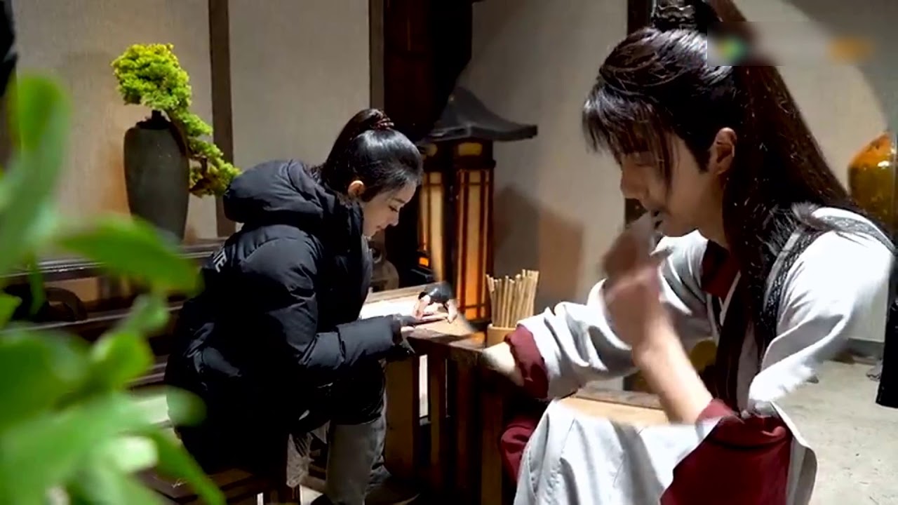 Legend Of Fei new the behind scenes - XieYun`s vlog at the filming site