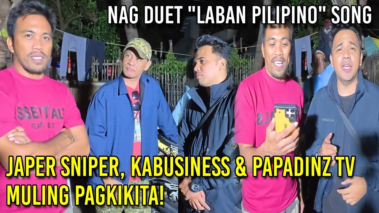 JAPER SNIPER, KABUSINESS, AND PAPADINZ TV AFTER 6 YEARS NAGKITA MULI! TUMAYO BALAHIBO KO..