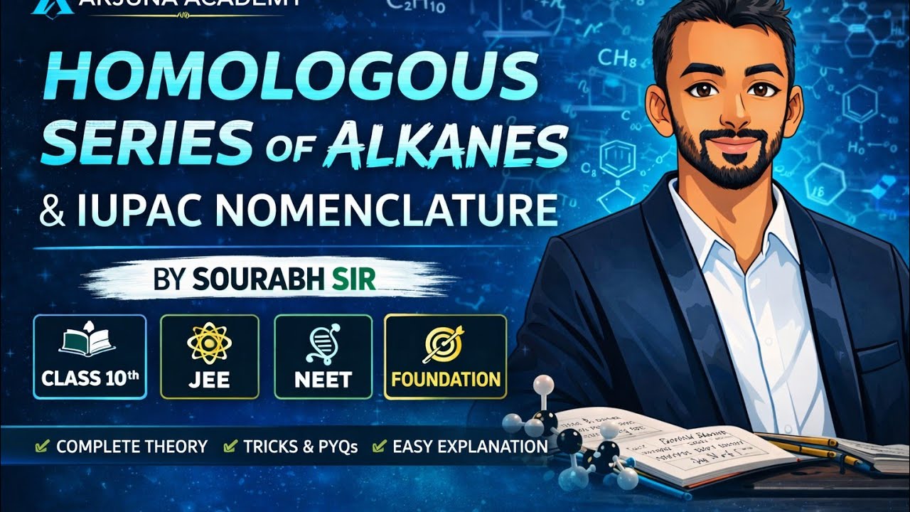 Homologous series and iupac nomenclature