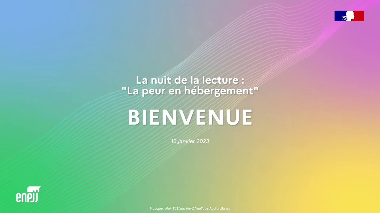 Nuit de la lecture 2023 à l’ENPJJ