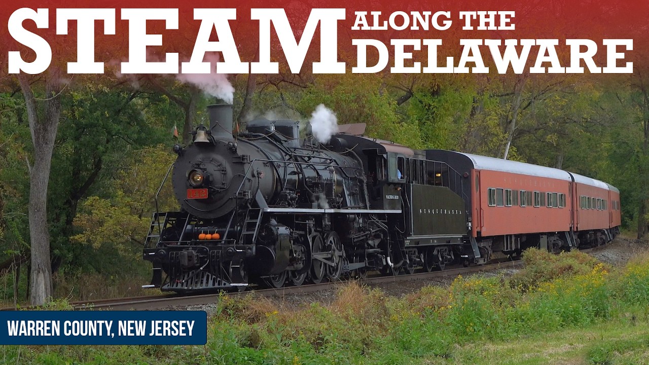 Steam to Riegelsville on the Delaware River RR