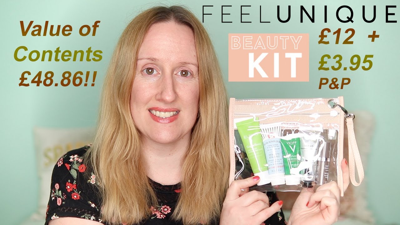 Feel Unique Beauty Kit | Cost me &pound;12 plus &pound;3.95 P&P - Contents worth &pound;48.86 | Louise Horn