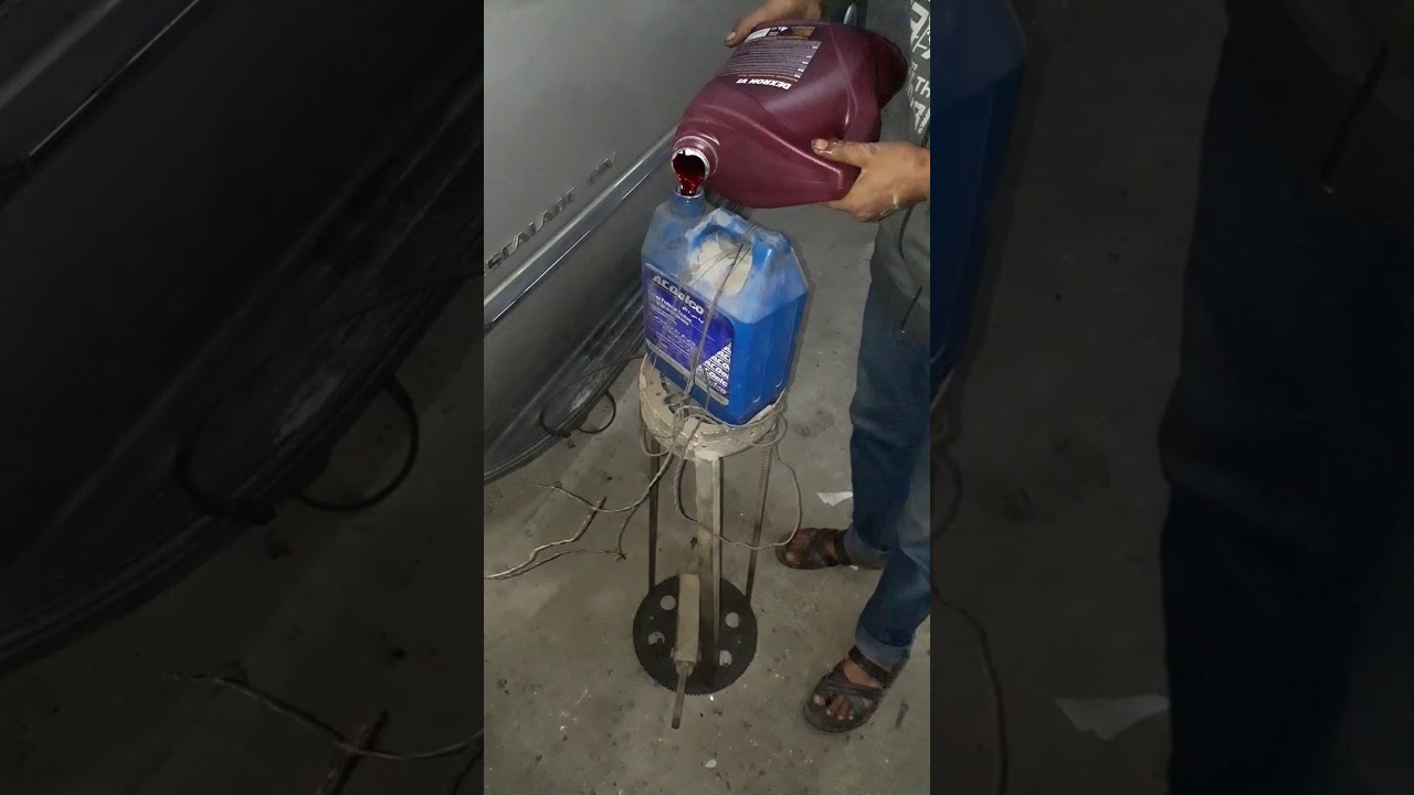 تغيير زيت القير والطنجره والدبل لأسكاليد ٢٠٠٧