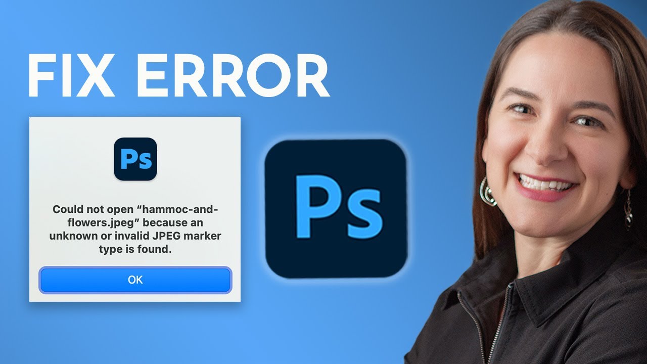 Как исправить ошибку «Неизвестный или недопустимый маркер JPEG» в Photoshop (быстрый совет для Mac)