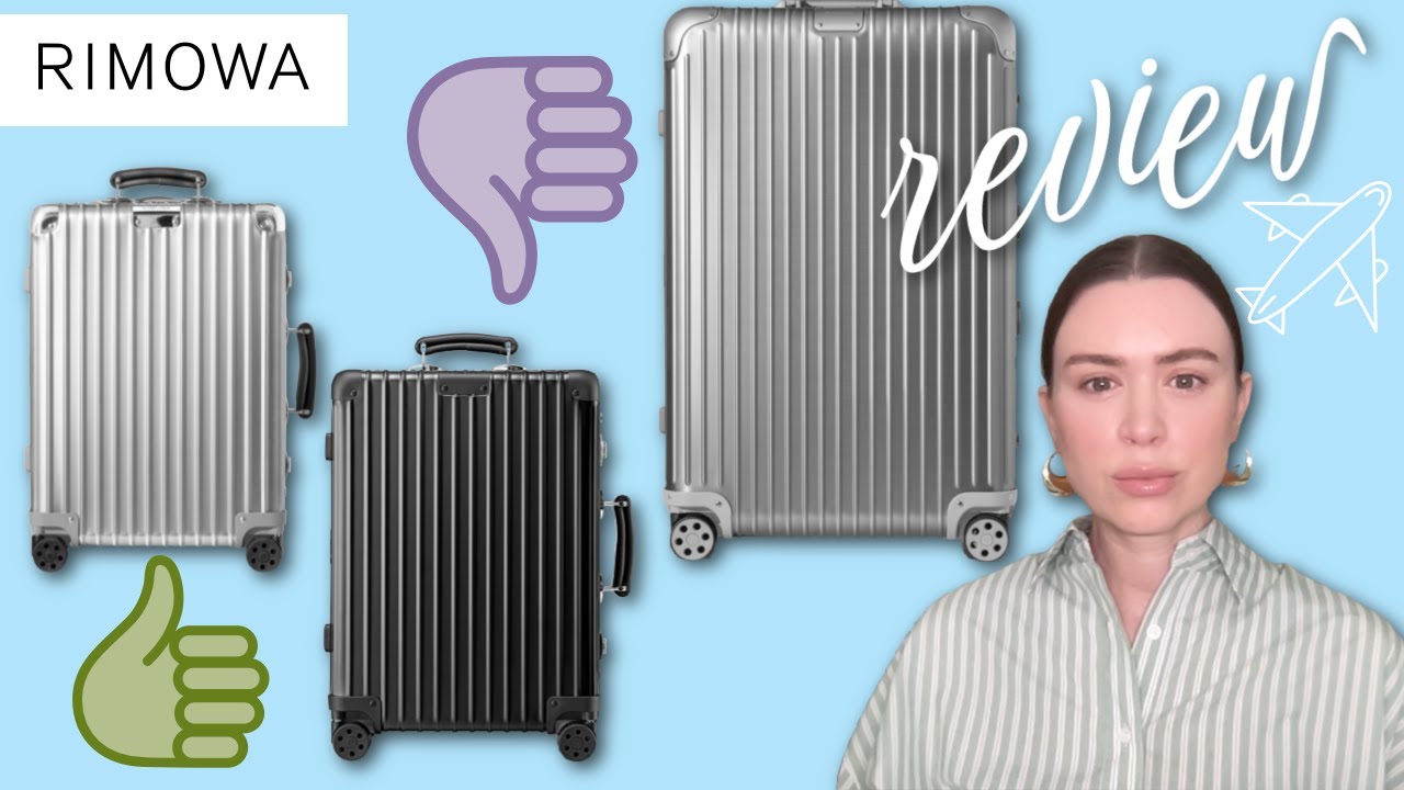 ОБЗОР БАГАЖА RIMOWA (2023): КЛАССИЧЕСКИЙ ЧЕХОЛ CABIN в серебристом и черном цветах + ОРИГИНАЛЬНЫЕ...