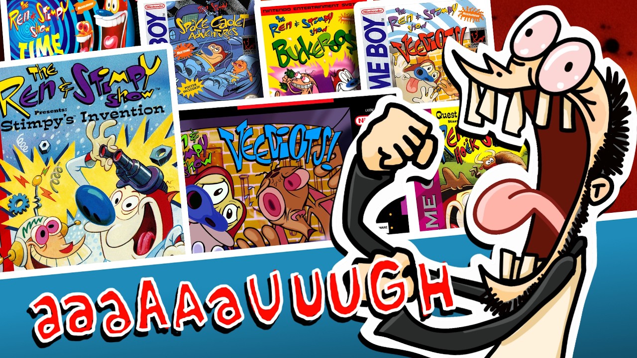 I Played EVERY Ren & Stimpy Game (So You Don’t Have To)