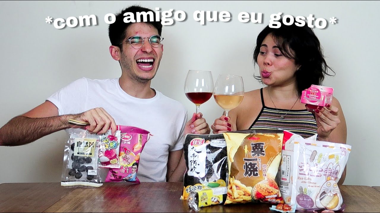 PROVANDO COMIDAS CHINESAS HORRÍVEIS