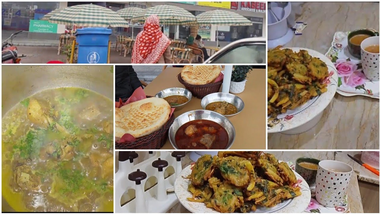 Weather demand chaaye pakorey|| Bohat dino Baad nashta bahir Kiya||
