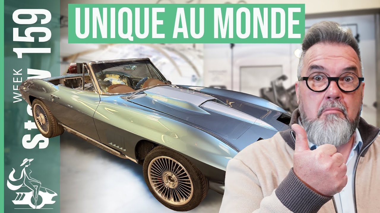 UNE COULEUR JAMAIS VUE SUR UNE CORVETTE C2 (WS 159)