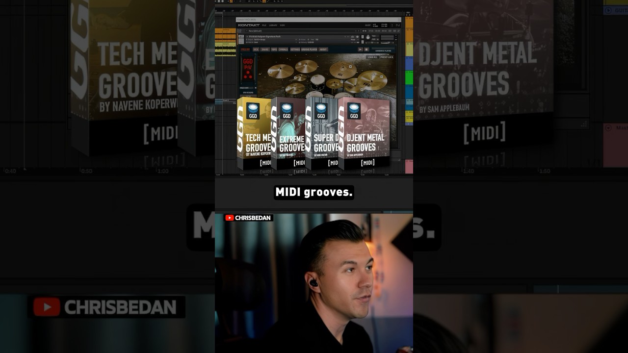 How to install & use MIDI Grooves by GetGood drums! #getgooddrums #musicproduction