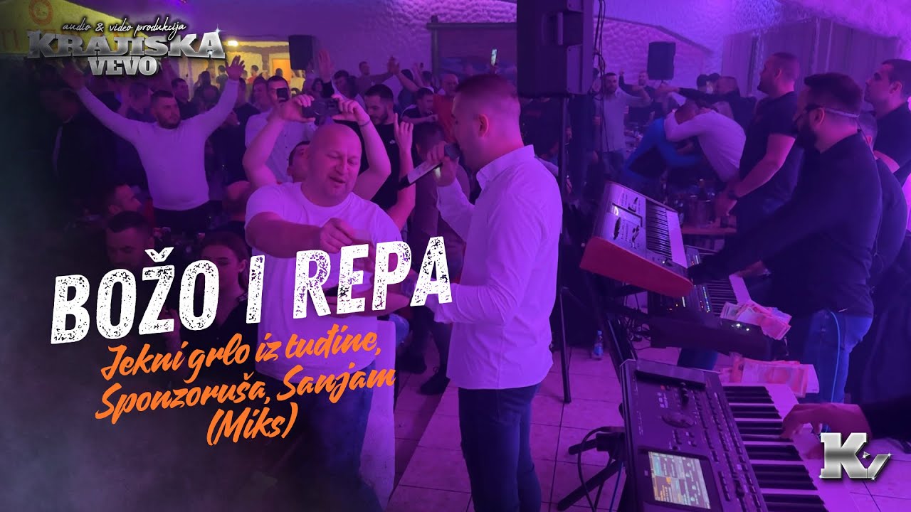 Božo i Repa - Jekni grlo iz tuđine, Sponzoru&scaron;a, Sanjam (Miks | Peti Neplan | Uživo 2025)