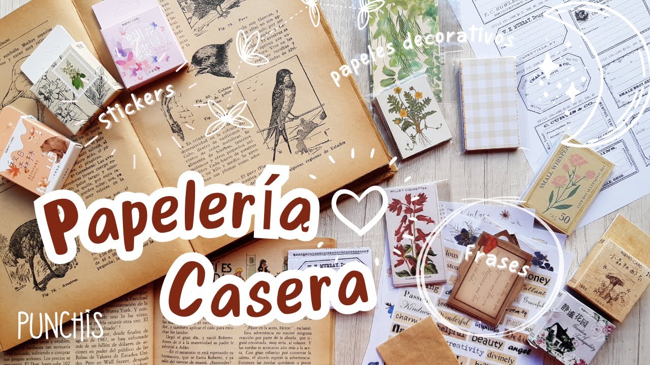🌈 Recreando papelería bonita CASERA 🎨