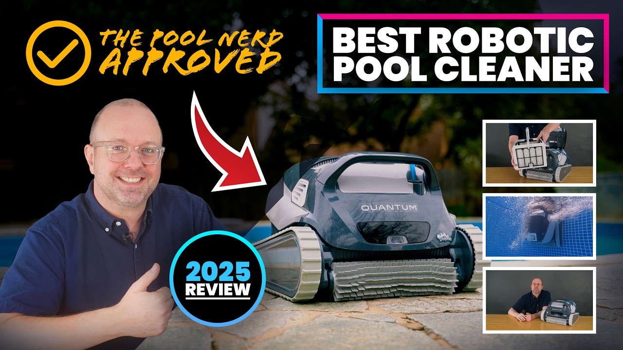Dolphin Quantum Robotic Review: Pool Cleaning on AUTOPILOT (2025 Model)