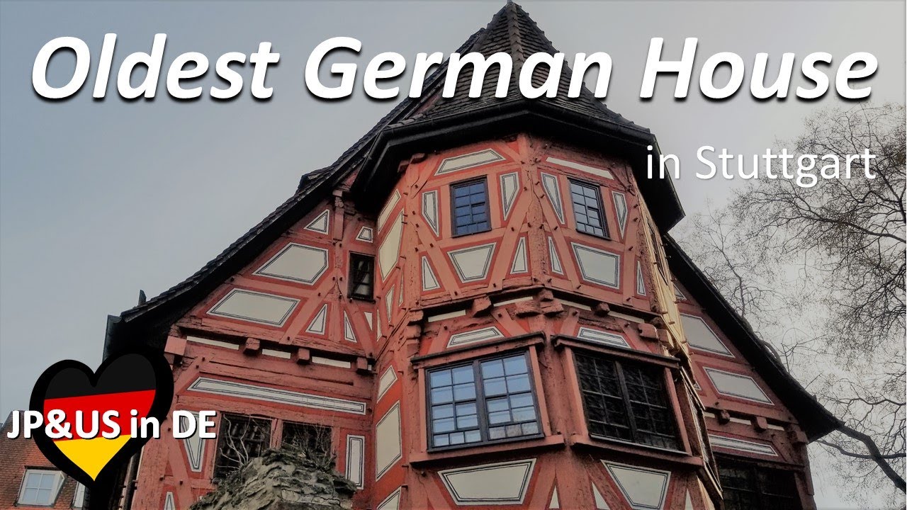 【Germany Vlog /ドイツ】🇩🇪Visit the oldest residential building in Stuttgart/Walking around Bad Cannstatt