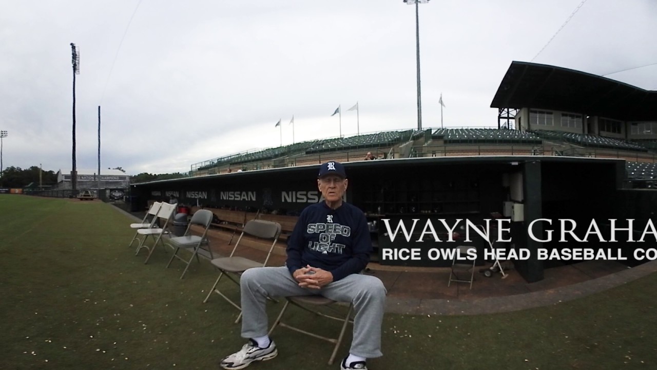 Wayne Graham shows off Rice fall baseball in 360º