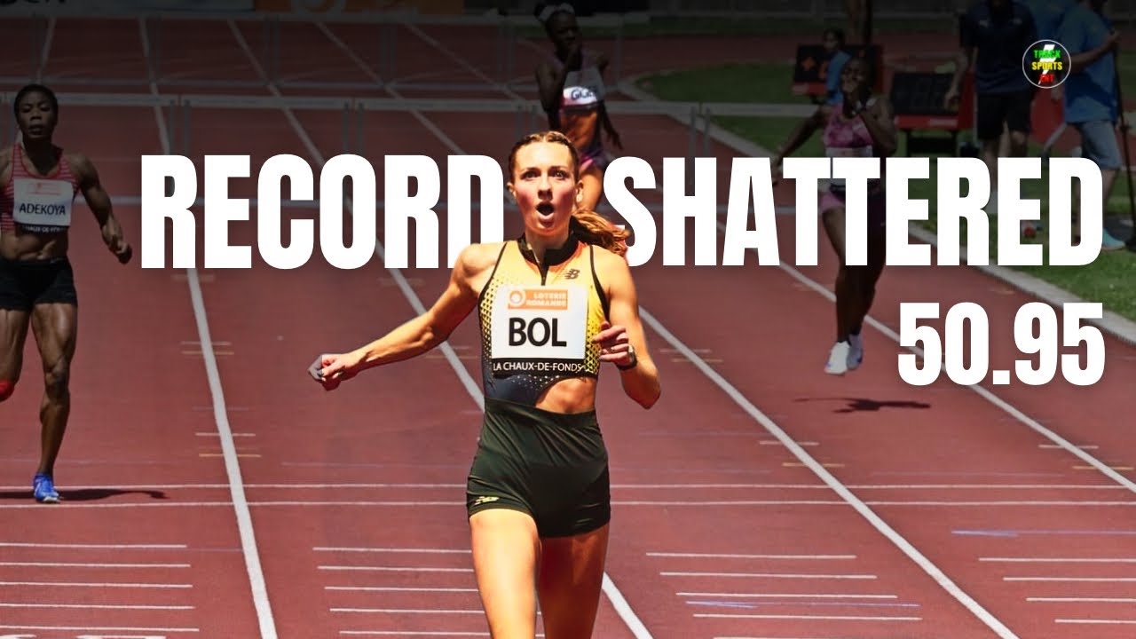 (Full Race) Femke Bol 50.95 Seconds 400m hurdles Epic Run | Shattered European Record