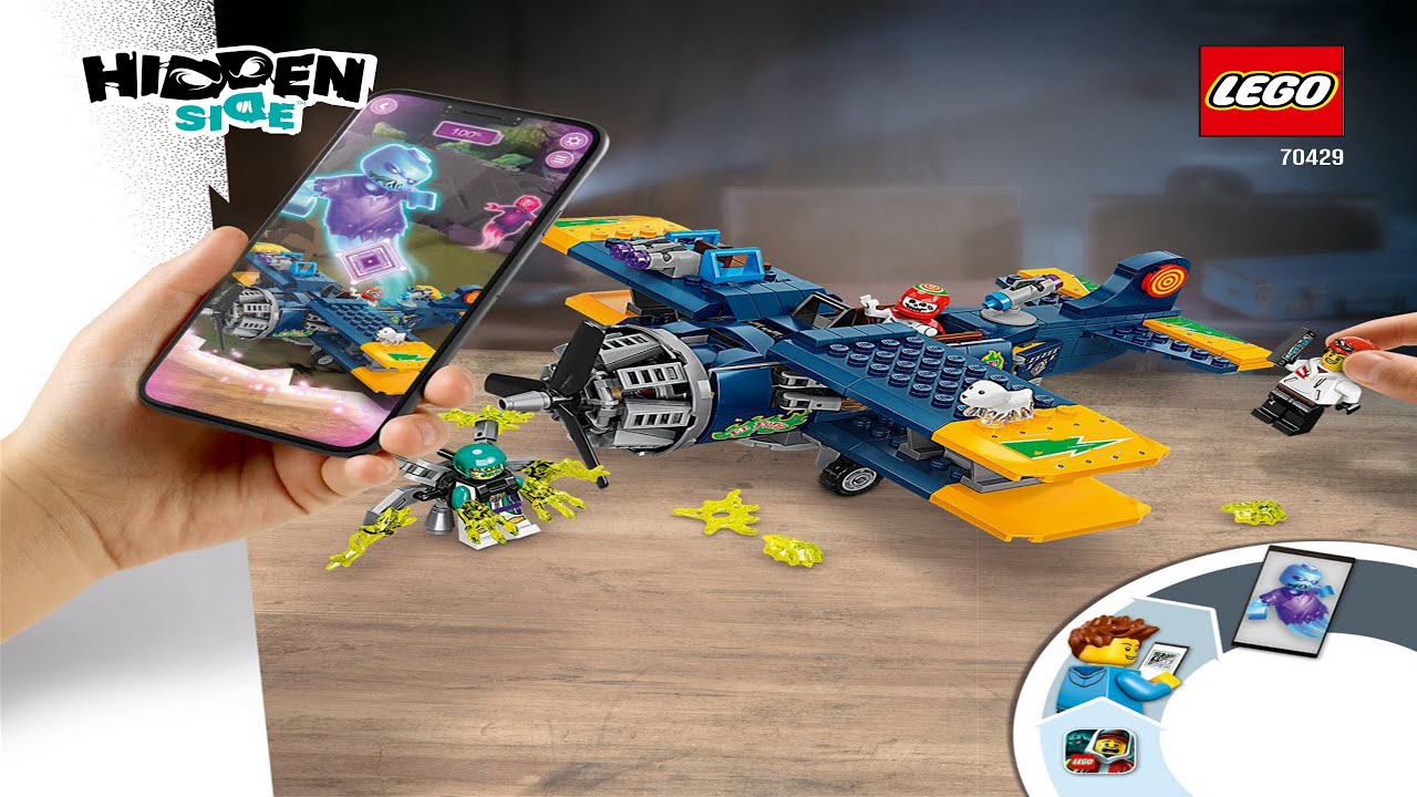 👻 LEGO instructions 👻 Hidden Side 👻 70429 👻 El Fuego's Stunt Plane 👻