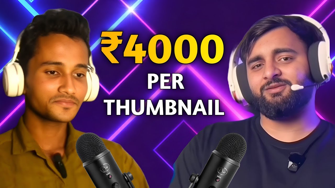 How to become a Thumbnail designer full podcast