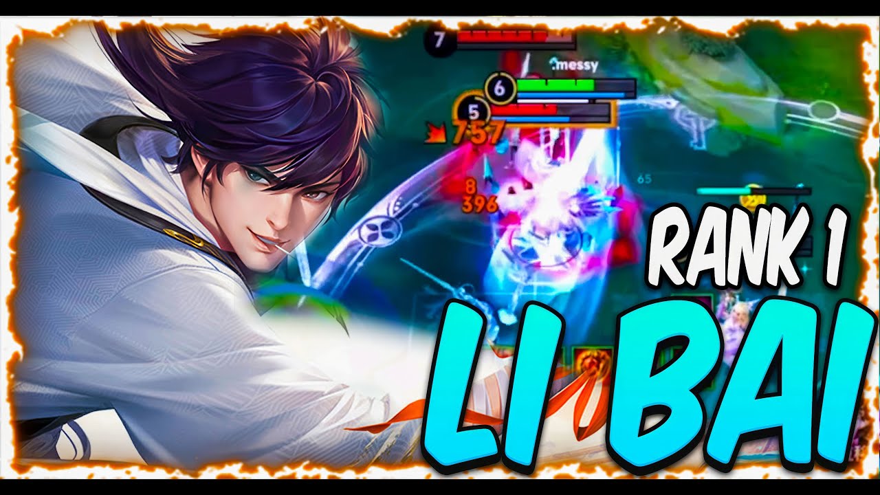 RANK 1 Li Bai GAMEPLAY